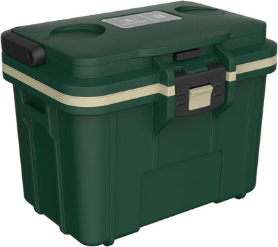 Pelican 8QT Personal Lunch Box Cooler Hunter Green Tan