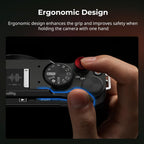 SmallRig 4878 FUJIFILM X-M5 Thumb Grip Hot Shoe Cover Black
