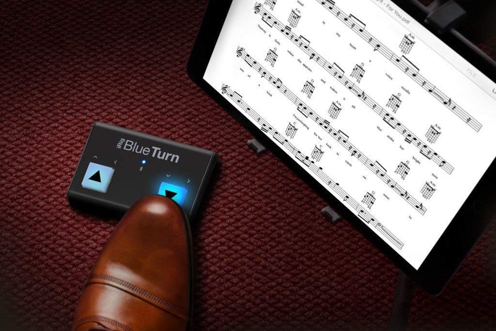 IK Multimedia IPIRIGBTURN iRig BlueTurn Bluetooth Page Turner