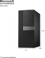 Dell OptiPlex 7050 Tower i7 32GB 1TB SSD + 2TB HDD Desktop (Renewed)