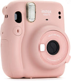 Fujifilm Instax Mini 11 Blush Pink Camera Bundle