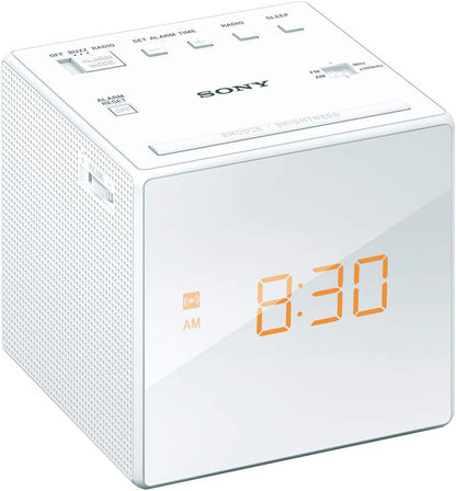 Sony ICF-C1 W FM/AM Digital Clock Radio - White