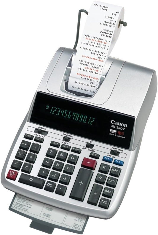 Canon MP25DV 12-Digit Printing Calculator