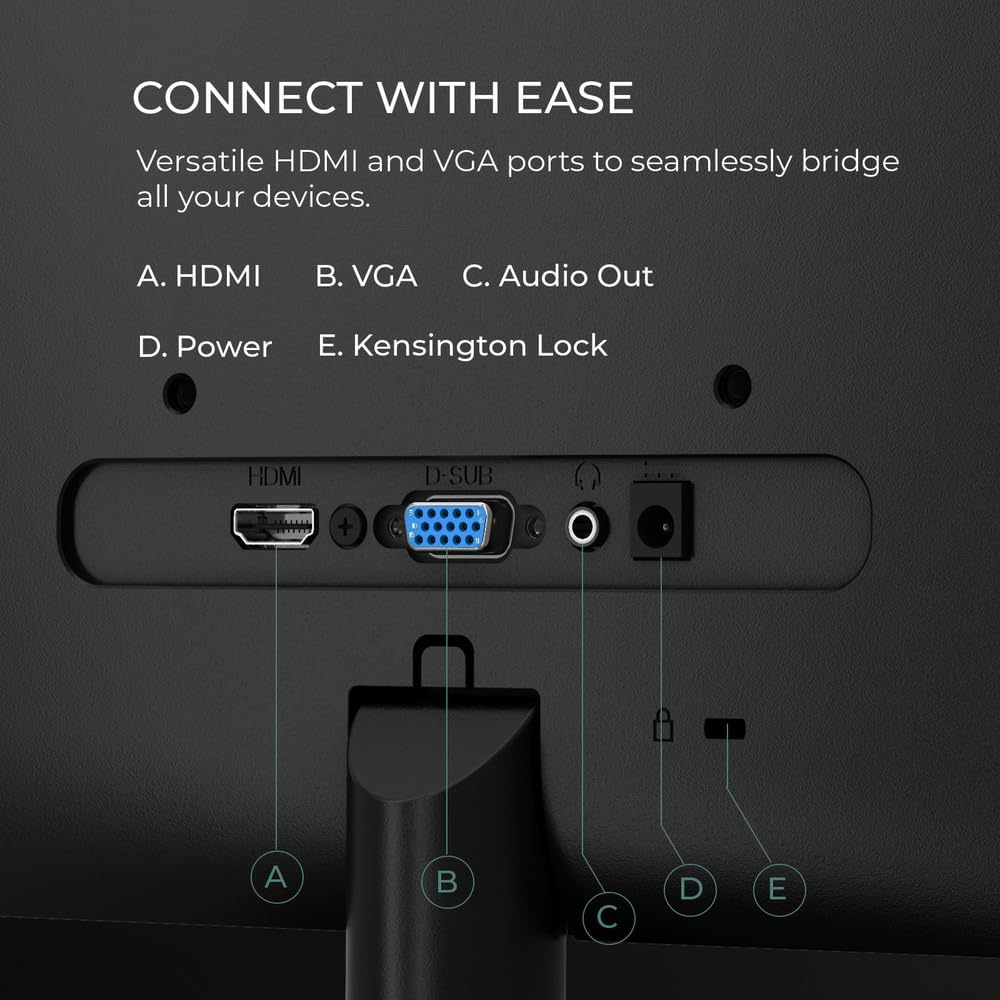 AOC 22B2HM2 22" 100Hz FHD Adaptive Sync Monitor