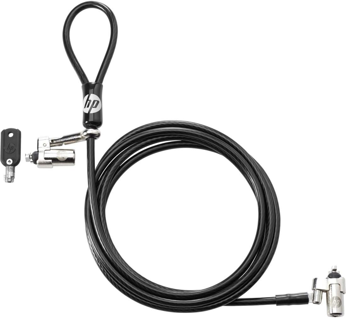 HP 1AJ39UT Nano Security Cable Lock - Chromebook/Elitebook