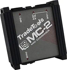 Pro Co Sound MC2 2-to-1 Microphone Combiner