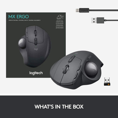 Logitech 910-005177 MX Ergo Wireless Trackball Mouse