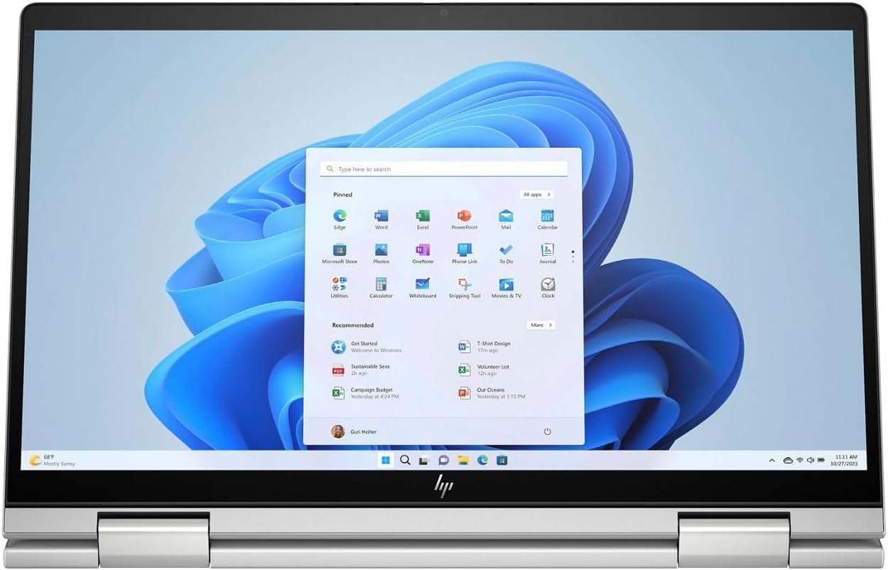 HP 14-es Envy 2-in-1 Touchscreen Laptop