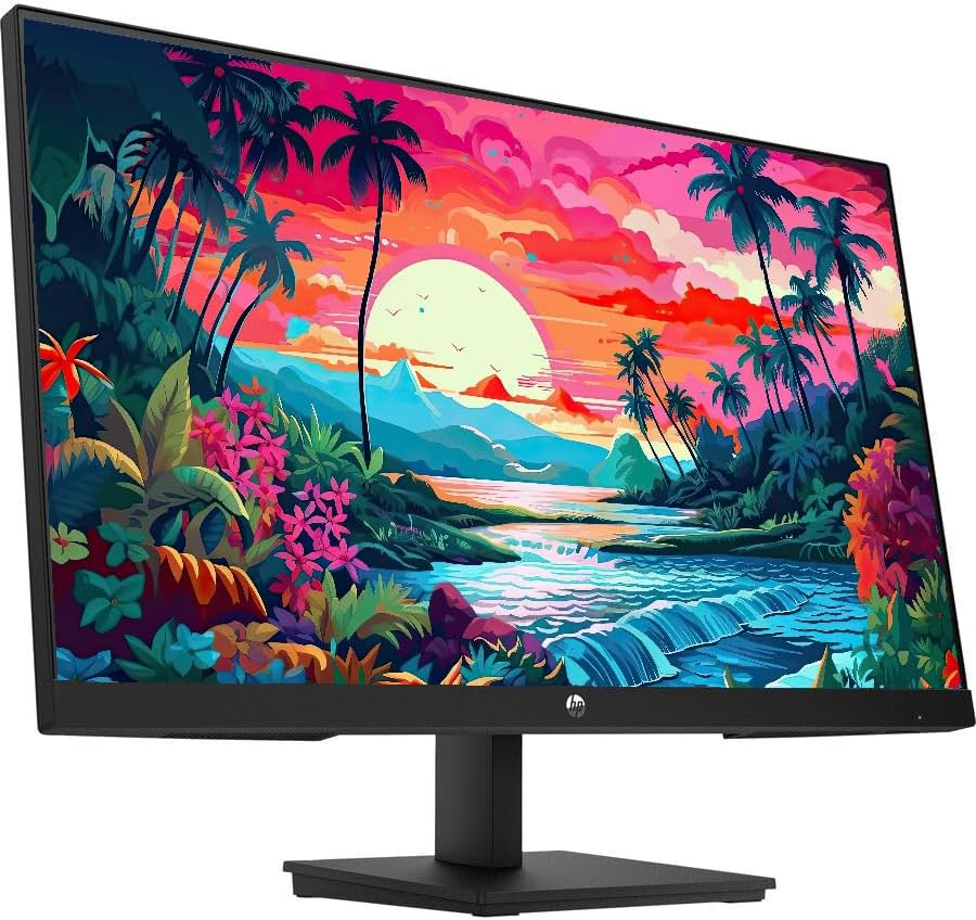 HP 196548194131 24" FHD Monitor - IPS, AMD FreeSync, VESA