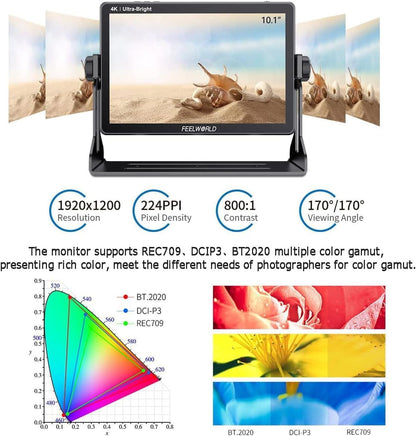 FEELWORLD LUT11 10.1" 2000nit Touch Screen Monitor