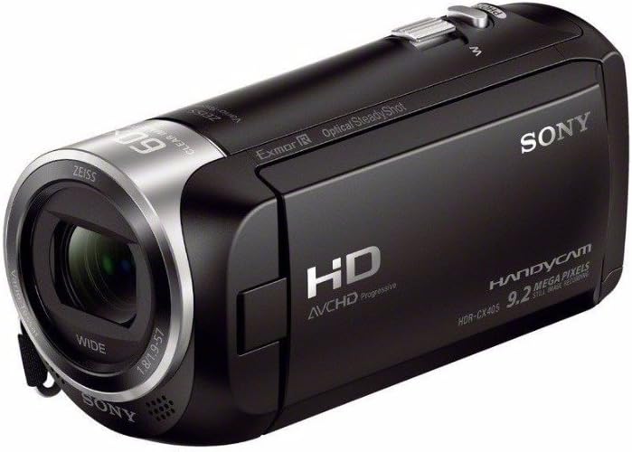 Sony HDRCX405/K3 HD Camcorder Bundle 64GB Tripod