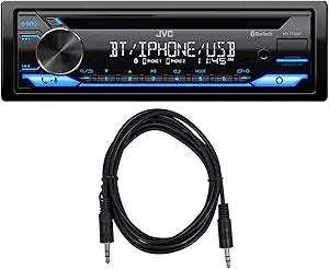 JVC KD-T710BT Car Stereo with Bluetooth & Alexa