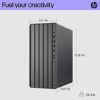 HP A07RQAA#ABA Envy i5-14400 Desktop PC, 8GB RAM, 512GB SSD