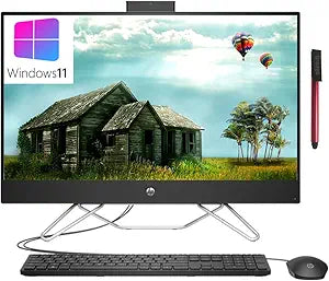 HP 27 All-in-One Desktop PC Ryzen 5 1TB SSD + 1TB HDD — main product image
