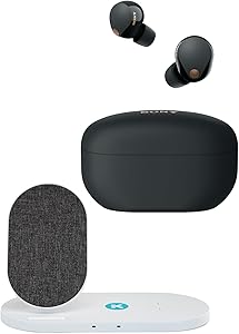 Sony KR-DWIRPAD-10W_K19 WF-1000XM5 Earbuds & Wireless Charger