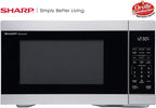 Sharp SMC1162KS 1.1 CuFt Countertop Microwave