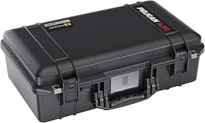 Pelican 015250-0011-110 Air 1525 Case - Black No Foam