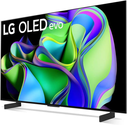 LG E99LGOLED42C3PUA 42" OLED evo C3 4K TV Bundle