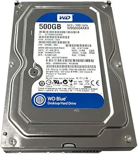 Western Digital WD500AAKX-cr 500GB SATA Hard Drive (Renewed)