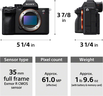 Sony ILCE7RM5/B Alpha 7R V Full-Frame Camera