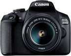 Canon 2728C002 EOS 2000D (Rebel T7) DSLR Camera - Renewed