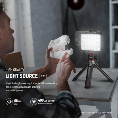 Neewer 10101760 RGB LED Phone Light with Clip