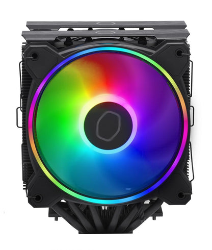 Cooler Master RR-D6BB-20PA-R1 Hyper 622 Halo Black CPU Air Cooler - Dual Tower ARGB