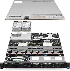 Dell PowerEdge R620 Server E5-2690 128GB SSD/HDD Renewed