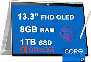 HP Envy x360 13 2-in-1 Renewed OLED Touch Laptop