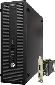 HP 800 G1 i5 Video Editing CAD Desktop PC (Renewed)