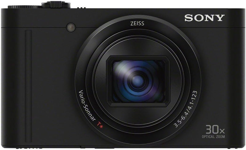 Sony DSCWX500/B 30x Zoom Compact Digital Camera Black — main product image