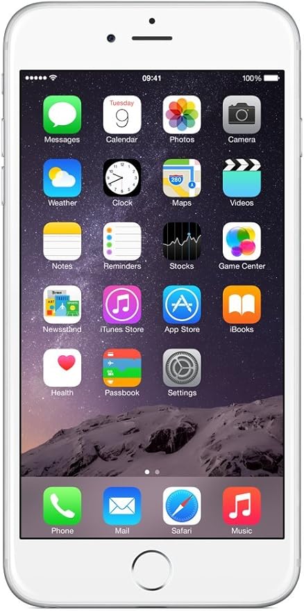 Apple iPhone 6 Plus 64GB Unlocked Smartphone Silver — main product image