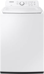 Samsung WA41A3000AW/A4: 4.1 cu. ft. Top Load Washer, Soft-Close Lid, White