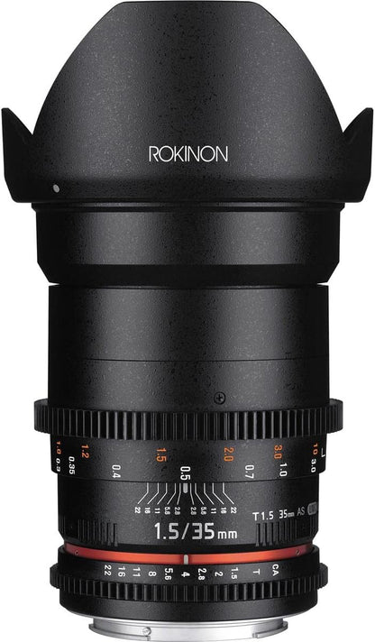 Rokinon Portrait Lens Bundle - 35mm, 50mm, 85mm - Canon