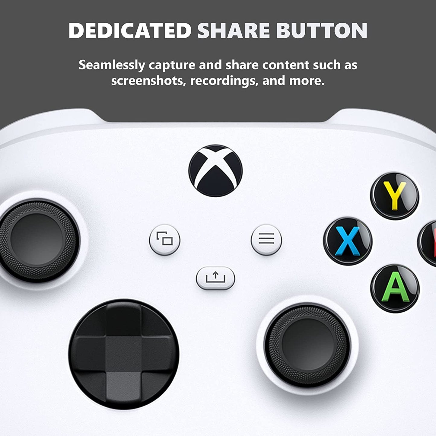 Microsoft QAS-00001 Xbox Core Wireless Controller - Robot White