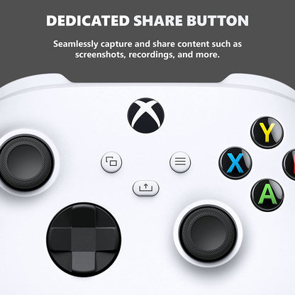 Microsoft QAS-00001 Xbox Core Wireless Controller - Robot White