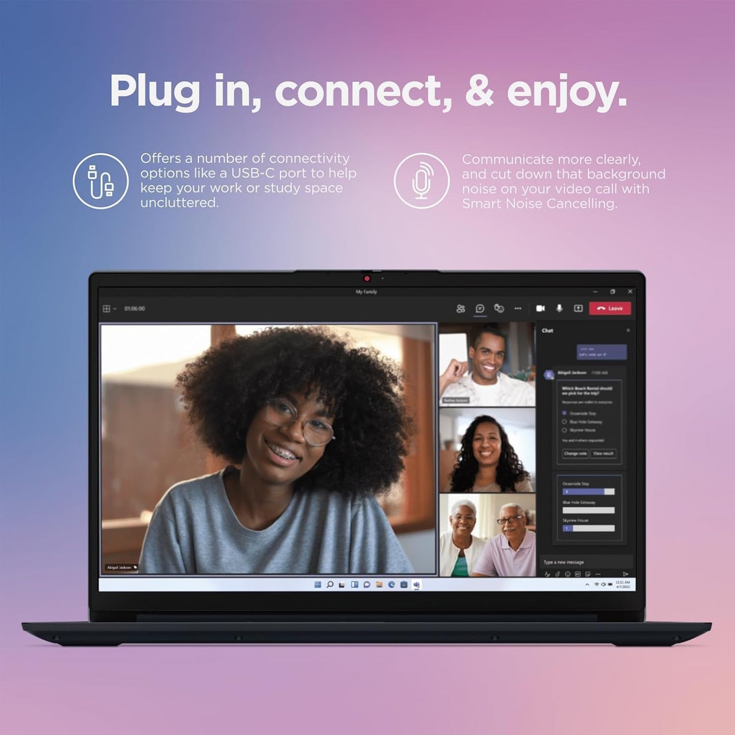 Lenovo Ideapad 1 15.6" FHD Laptop Ryzen 3 7320U 1TB SSD