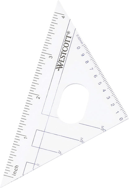 Westcott 14564 6-Piece Geometry Tool Kit, School Supplies