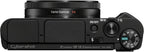 Sony DSCHX99/B 18.2MP 4K Compact Digital Camera 24-720mm