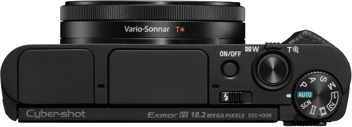 Sony DSCHX99/B 18.2MP 4K Compact Digital Camera 24-720mm