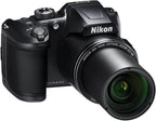 Nikon CRTE12NKCPB500K COOLPIX B500 40x Zoom Camera Bundle Renewed