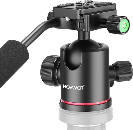 Neewer Heavy Duty Camera Tripod Ball Head with Quick Shoe