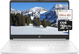 HP 14" Student Laptop: Intel N4120, 8GB RAM, 192GB Storage