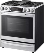 LG Lg 6.3 cu ft. Smart Wi-Fi Enabled ProBake Gas Range