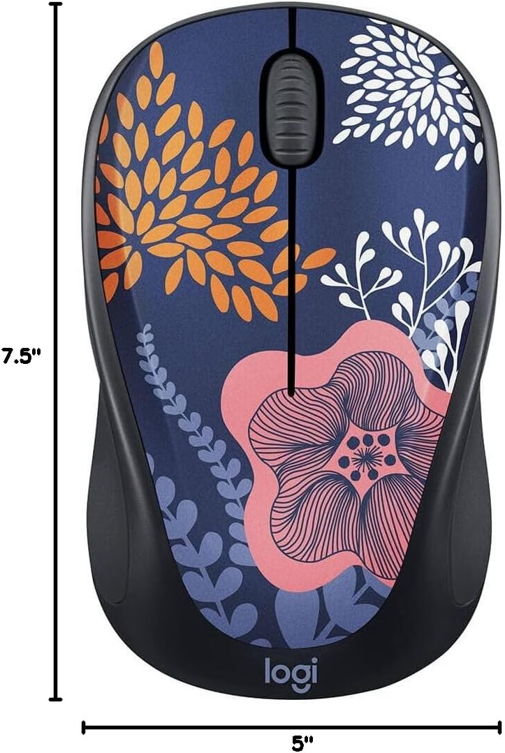 Logitech 910-006552 Design Collection Wireless Mouse