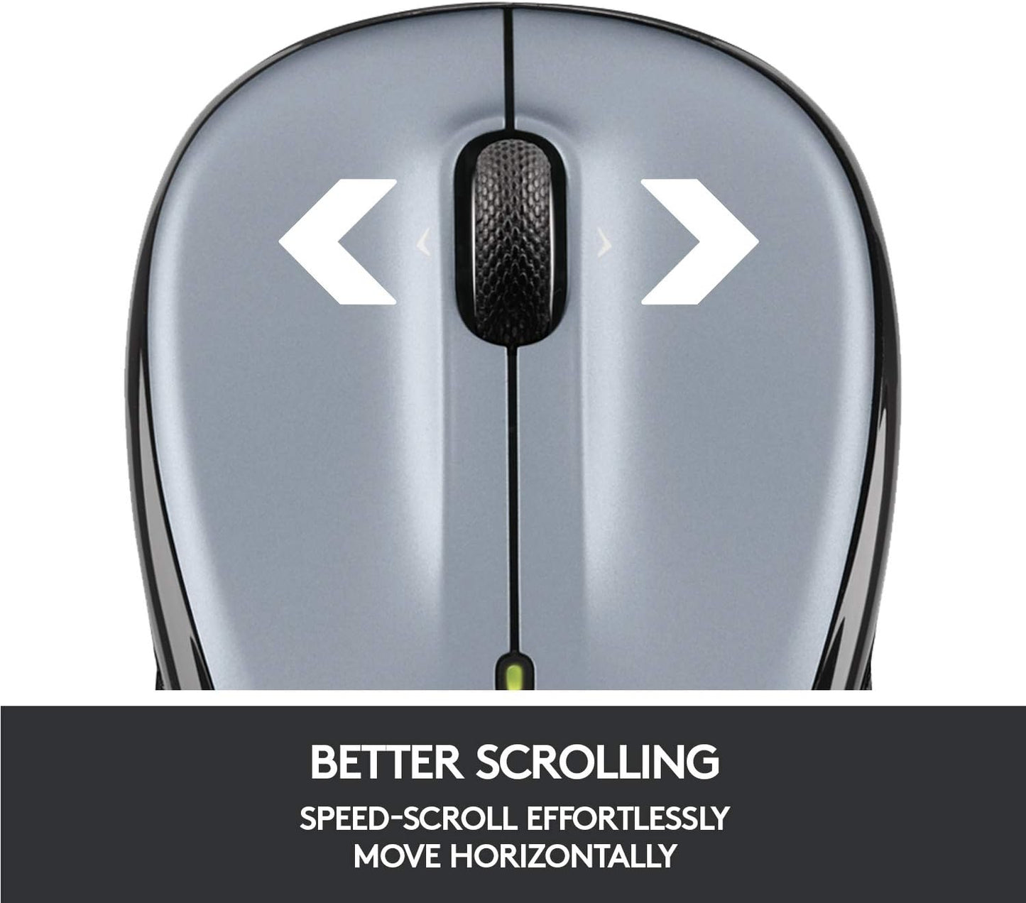 Logitech 910-002332-cr Wireless Mouse M325 Silver (Renewed)