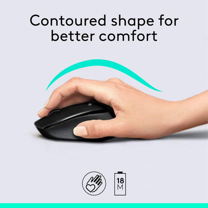 Logitech 920-006481 MK345 Wireless Keyboard Mouse Combo