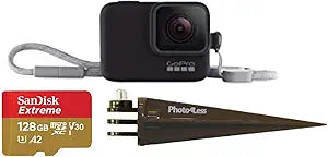 GoPro ACSST-001 K1 Sleeve Lanyard Bundle w/ 128GB SD Card