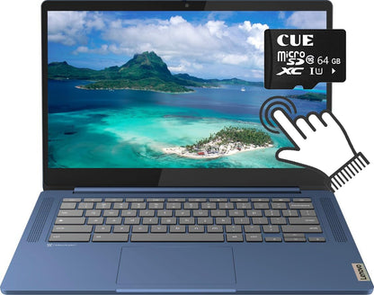Lenovo Ideapad Slim 3 Chromebook 14" Touchscreen Laptop