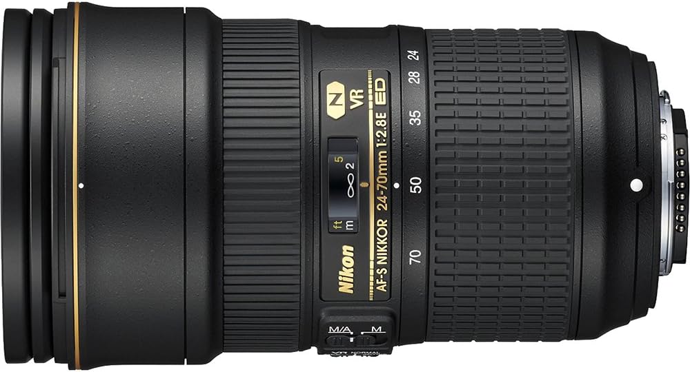 Nikon K-102165-00-CR 24-70mm f/2.8E VR Lens Renewed